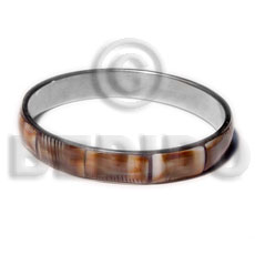 hand made Laminated shell in 1 2 inch Shell Bangles