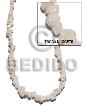 troca nuggets - Shell Beads