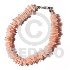 hand made Pink rose Shell Bracelets