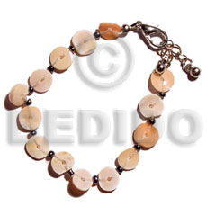 floating melo heishe - Shell Bracelets