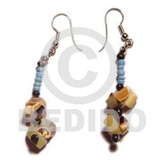 Dangling everlasting luhuanus 2-3mm Shell Earrings