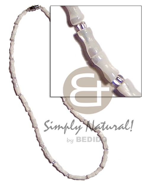 hand made Troca bone Shell Necklace