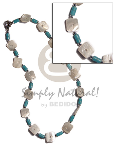 Floating kabibe shells 2-3mm Shell Necklace