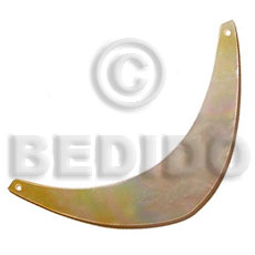 Mop boomerang 105mmx25mm Shell Pendant
