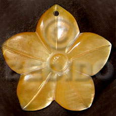 Flower mop 40mm Shell Pendant