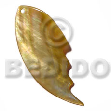 45mmx25mm mop pendant Shell Pendant