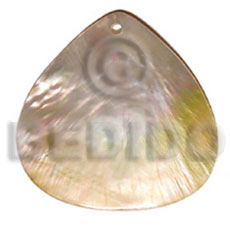 hand made Mop peardrop 60mmx60mm Shell Pendants