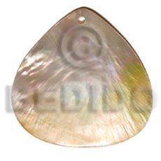 Mop peardrop 60mmx60mm Shell Pendants