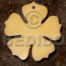 Melo flower 30mm Shell Pendants