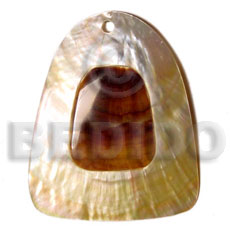 60mmx45mm  MOP  skin - Shell Pendants