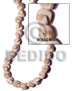 Mosaic manol Special Cuts Shell Beads