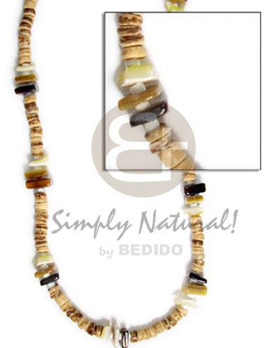 Coco pokalet nat brownlip Surfer Necklace