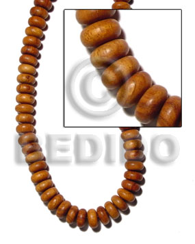 Bayong mentos 9mmx16mm Teardrop & Oval Wood Beads
