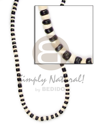 4-5mm coco pokalet black Teens Necklace