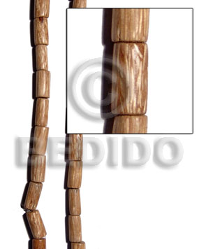 rosewood tube 25mmx10mm - Tube & Heishe Wood Beads