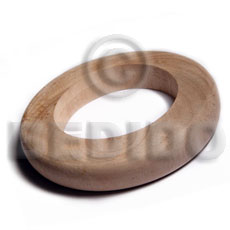 Plain Wholesale Raw Natural Wooden Blank Bangle Casing Only