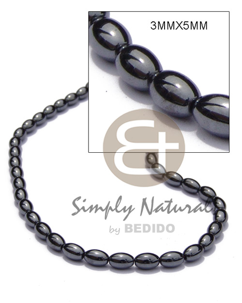 hand made Hematite silvery shiny Unisex Necklace