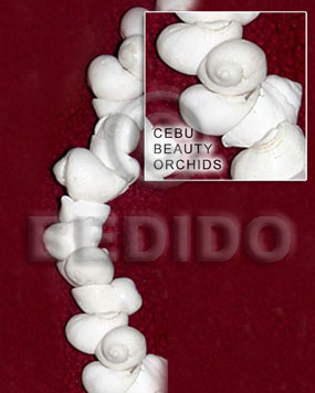 hand made Cebu beauty orchids Whole Shell Beads