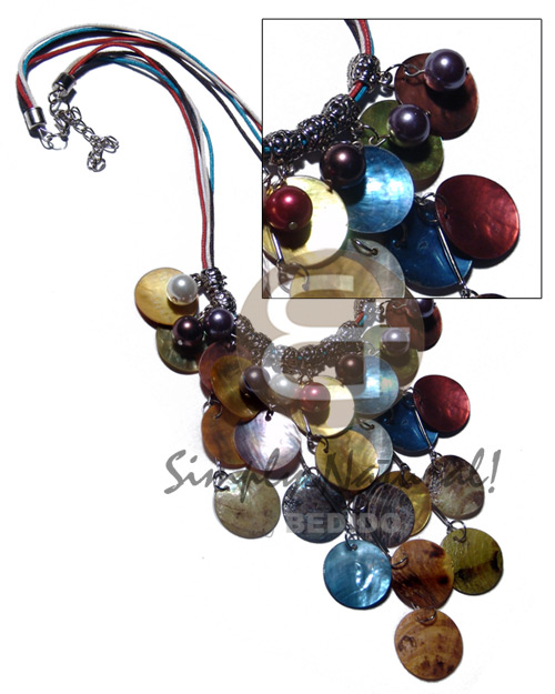 hand made Cleopatra- dangling 20mm 23pcs. Womens Necklace