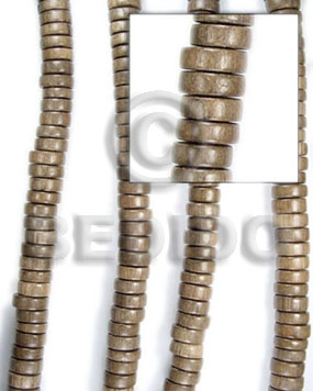 greywood pokalet 4x10mm - Wood Beads