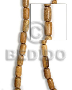 hand made Robles wood capsule 8mmx20mm Wood Beads