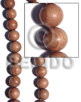 hand made 25mm rosewood round beads Wood Beads