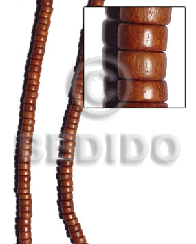 bayong disc 5mmx10mm - Wood Beads