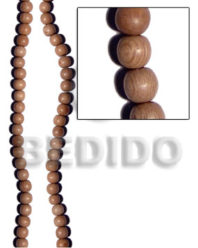 rosewood round beads 15mm - Wood Beads