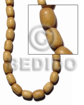 Oval "nangka" 10x15mm 29 Wood Beads