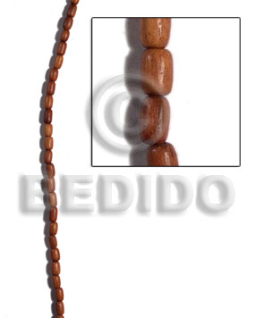 hand made 5mmx7mm bayong ricebeads Wood Beads