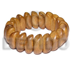 hand made Bayong elastic wood bangle Wooden Bangles