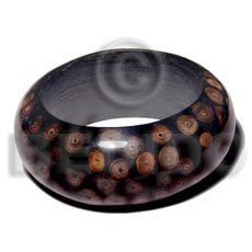 Wood Bangle Laminated Native
