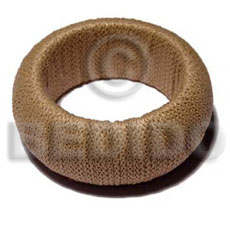 Natural wood bangle in beige Wooden Bangles