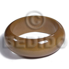golden oak tone / grained,sanded,stained and coated   clear high gloss protective finish nat. wood bangle / wood tones ht= 25mm / outer diameter =  65mm inner diameter  /  10mm thickness - Wooden Bangles