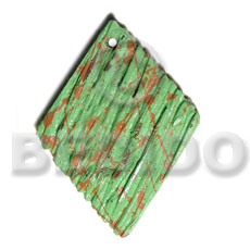 Textured Marbled Light Green Diamond