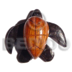 hand made Camagong wood turtle Wooden Pendants