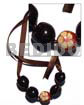Kukui Nuts Ribbon Choker
