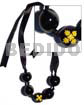 Kukui Nuts Ribbon Choker