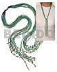 Scarf Necklace - 7 Rows