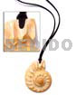 Leather Thong 63x50mm Cone Melo