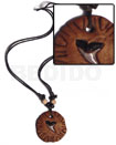 35mm Round Clay Shark Tooth