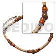 2-3mm Coco Heishe Nat. White