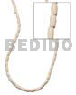 White Bone Oval 9mmx5mm