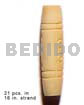 Natural Antique Bone/ Tube Groove
