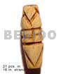 Natural Antique Bone/ Tube Groove