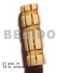Natural Antique Bone/ Tube Groove