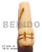 Natural Antique Bone/ Tube Groove