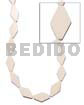 White Bone Diamond 25mmx15mm