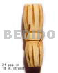 Natural Antique Bone/ Tube Groove