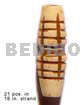 Natural Antique Bone/ Tube Groove